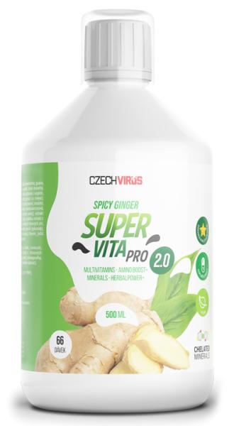 CZECH VIRUS SuperVita PRO V2.0 - 500 ml zázvor