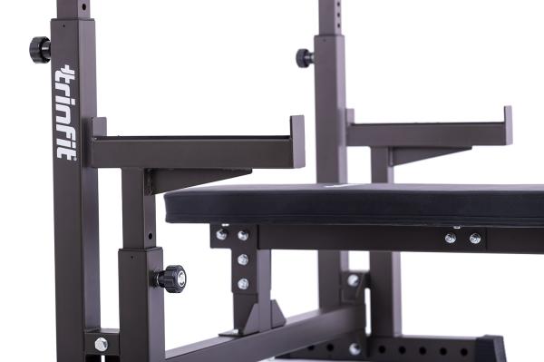 Posilovací lavice bench press TRINFIT F5 Pro dorazy