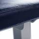 Posilovací lavice FITHAM Posilovací lavice rovná PROFI šedá koženka