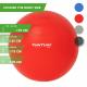 Gymnastický míč s pumpičkou TUNTURI červený parametry