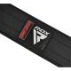Fitness opasek RDX weightlifting power belt RD1 vel. M černý detail loga