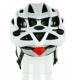 Cyklistická helma CRUSSIS 03013 bílá zezadu.JPG