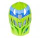 Cyklistická helma Etape Hero dětská modrá-zelená shora