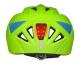 Cyklistická helma Etape Pluto Light dětská zelená LED