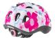 Cyklistická helma Etape Pony dětská bílá-růžová zezadu