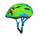 Cyklistická helma Etape Rebel dětská zelená řemínky