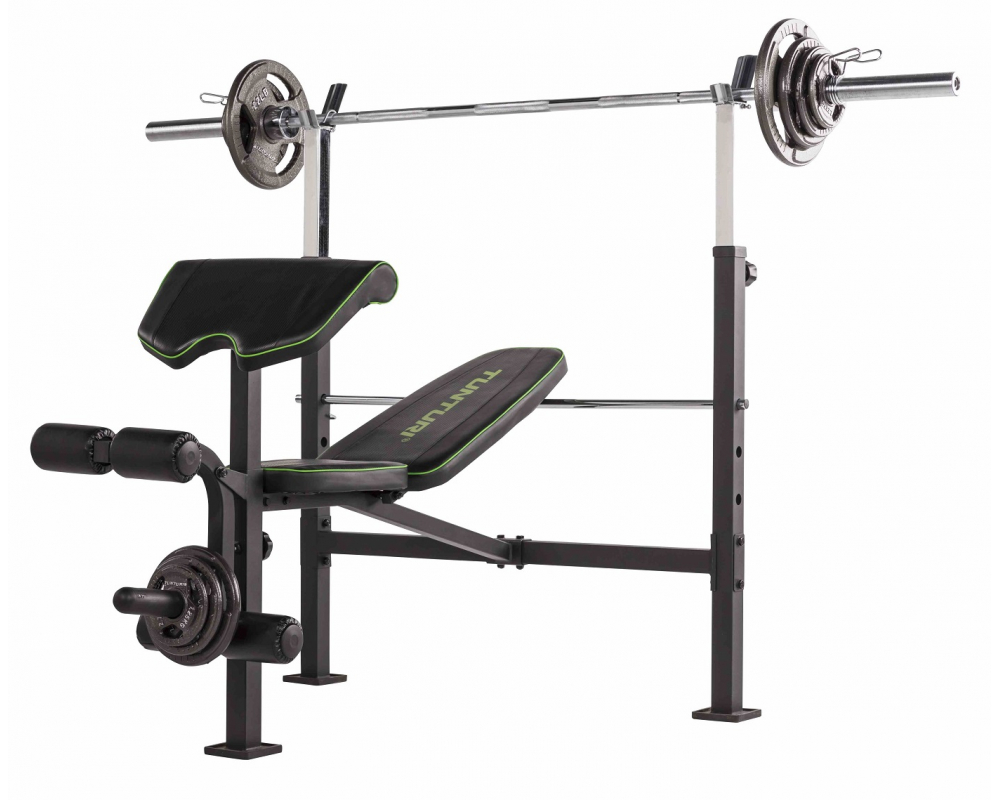 Posilovací lavice bench press TUNTURI WB60 Olympic Width Weight Bench lavice