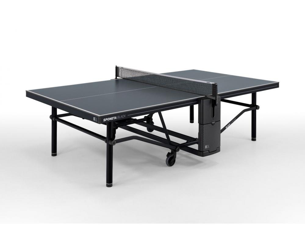 Stůl na stolní tenis venkovní SPONETA Design Line - Black Outdoor - pohled