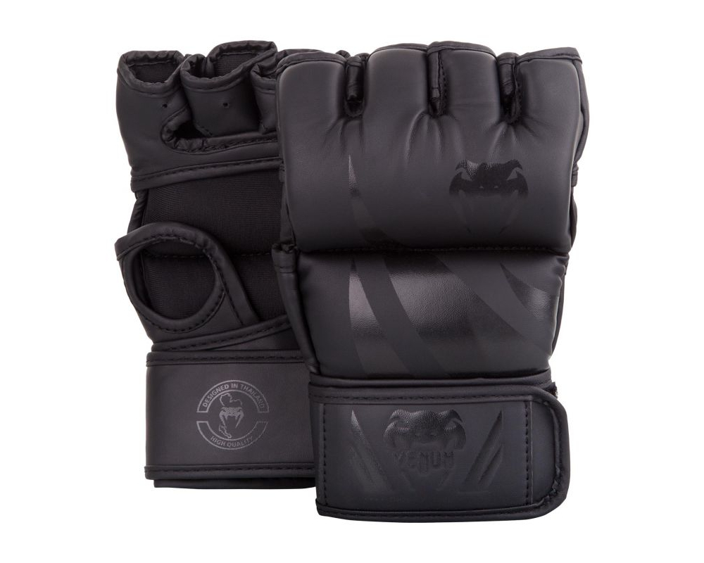 MMA rukavice Challenger bez palce - černé VENUM