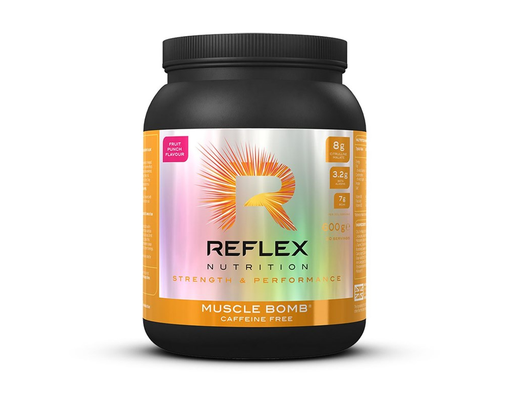 REFLEX Muscle Bomb CAFFEINE FREE 600 g fruit punch