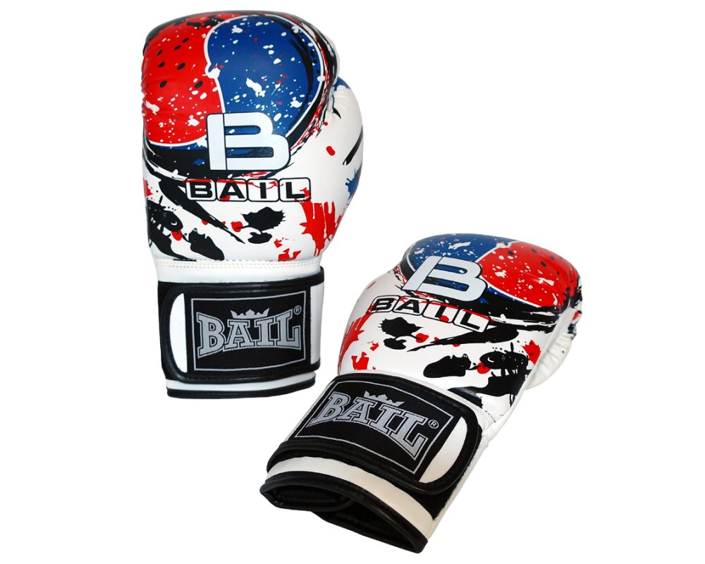 BAIL boxerské rukavice Tricolor, PU