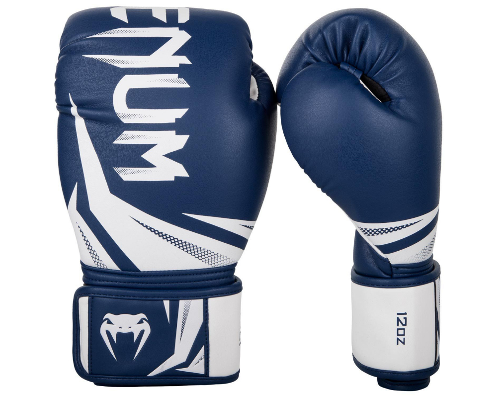 Boxerské rukavice Venum Challenger 3.0 modro bílé