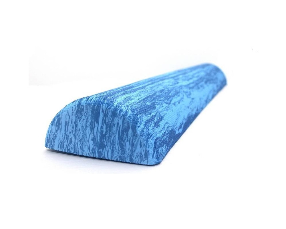 Foam Roller půlválec 90 x 7,5 cm modrý