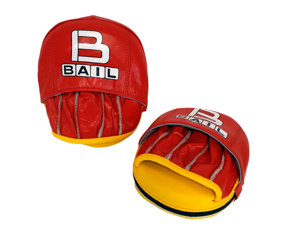 Boxerské lapy mini BAIL žluté červené