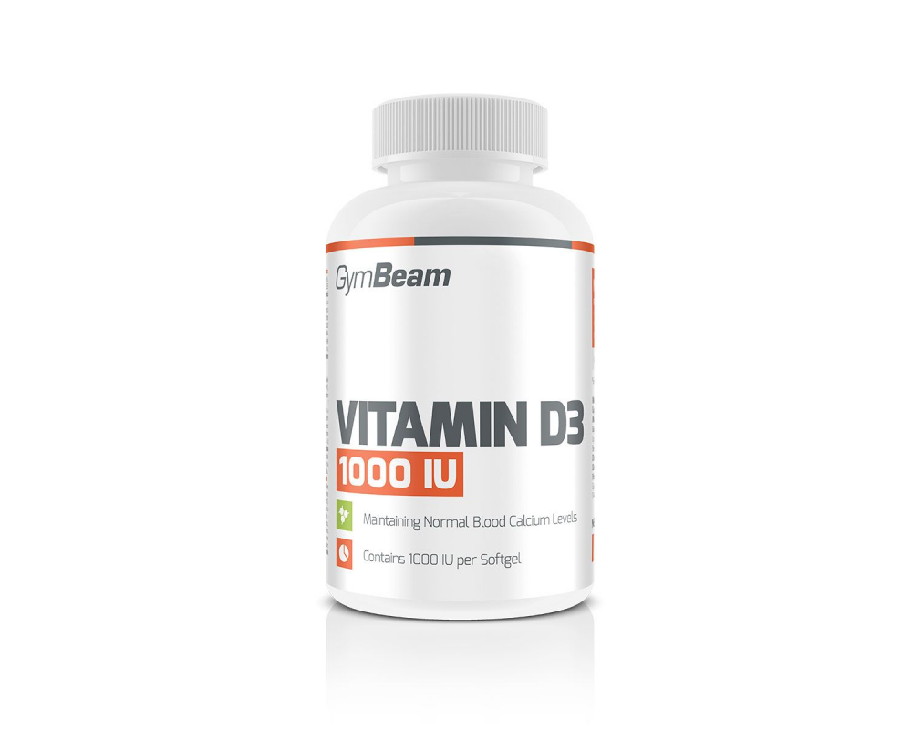 GymBeam Vitamin D3 1000 IU