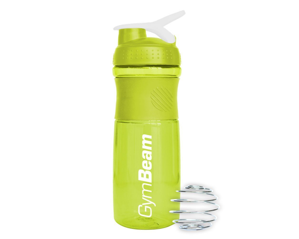 GymBeam shaker Sportmixer 760 ml zeleno-bílý