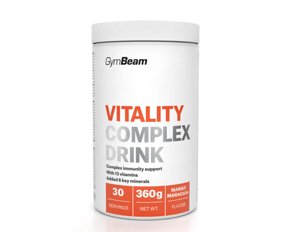 GymBeam Vitality Complex Drink 360 g