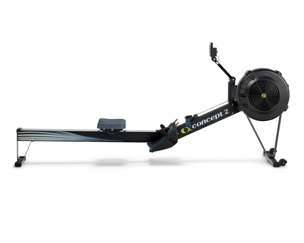 Veslovací trenažér Concept2 RowErg PM5 z profilu