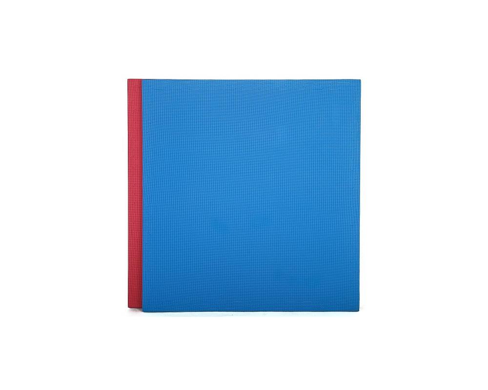 Tatami 100 x 100 x 4 cm modrá červená YATE detail
