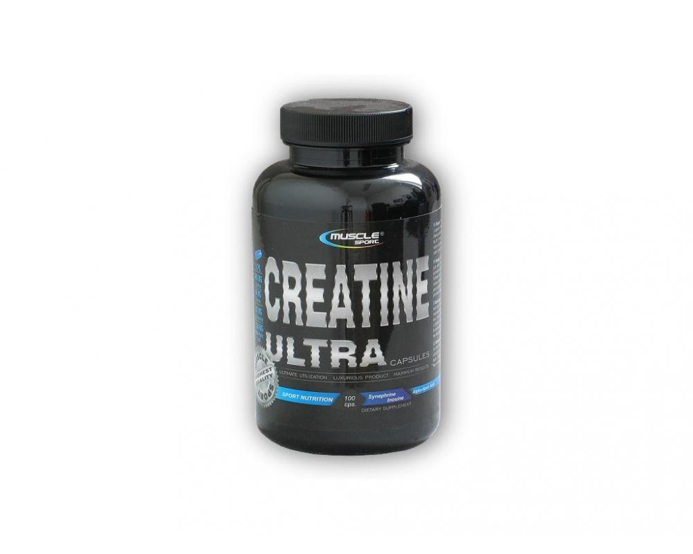MUSCLE SPORT Creatine Ultra Caps 800 mg 100 kapslí