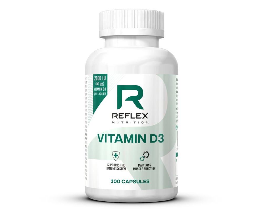 REFLEX Vitamin D3 100 kapslí