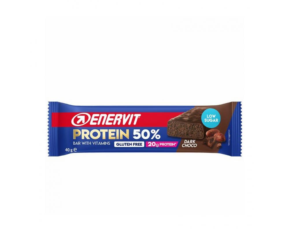 ENERVIT - Protein Bar 50% 40 g tmavá čokoláda