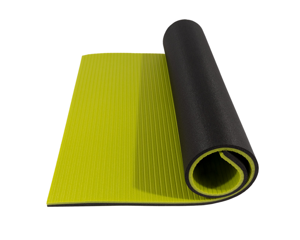 YATE Podložka Fitness Super Elastic 85 cm černá_hráškově zelená