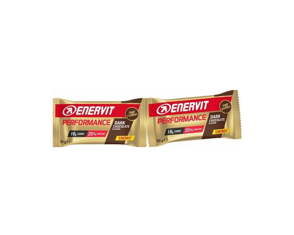 Enervit-Performance Bar 30+30 g tmavá čokoláda