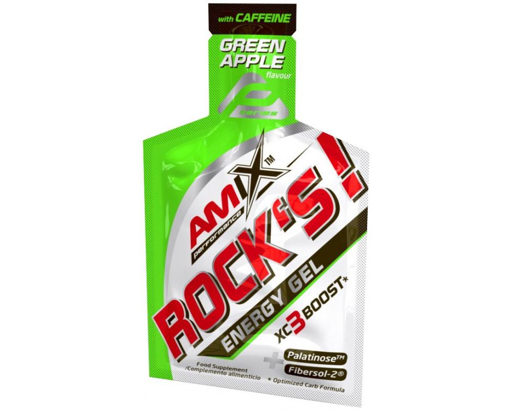 Amix Rock's Energy Gel s kofeinem Green Apple 32g