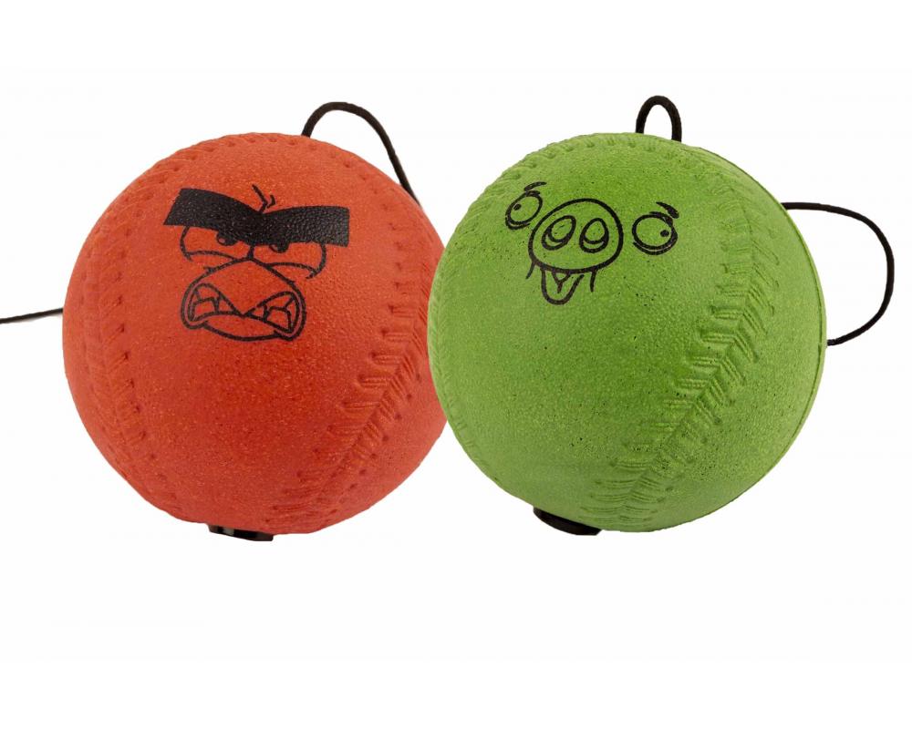 VENUM Reflexní míč pro děti Angry Birds oba dva míčky