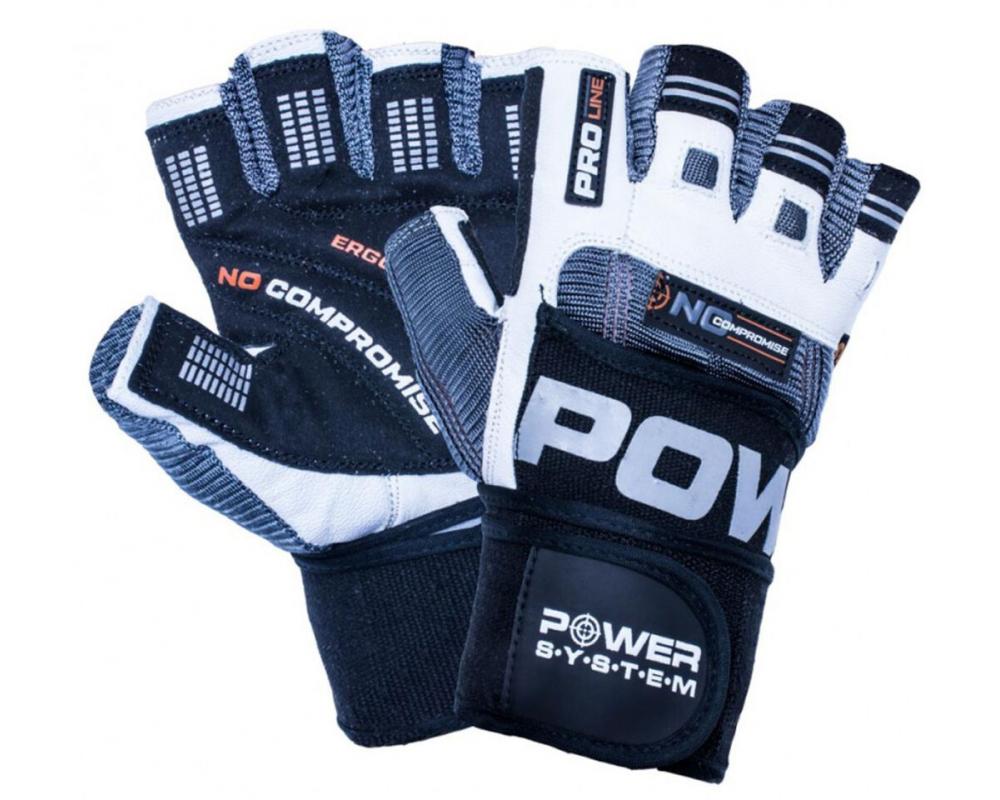 Fitness rukavice POWER SYSTEM No Compromise Černo šedé