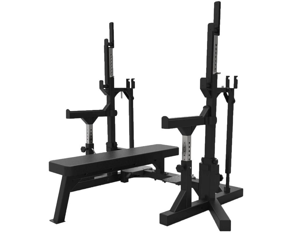 Posilovací lavice bench press PRIMAL Commercial Combo IPF Bench černý
