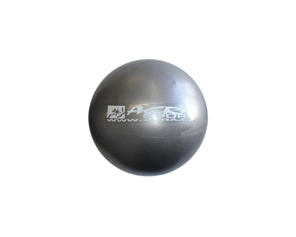 Rehabilitační míč Overball Acra 26 cm Stříbrný