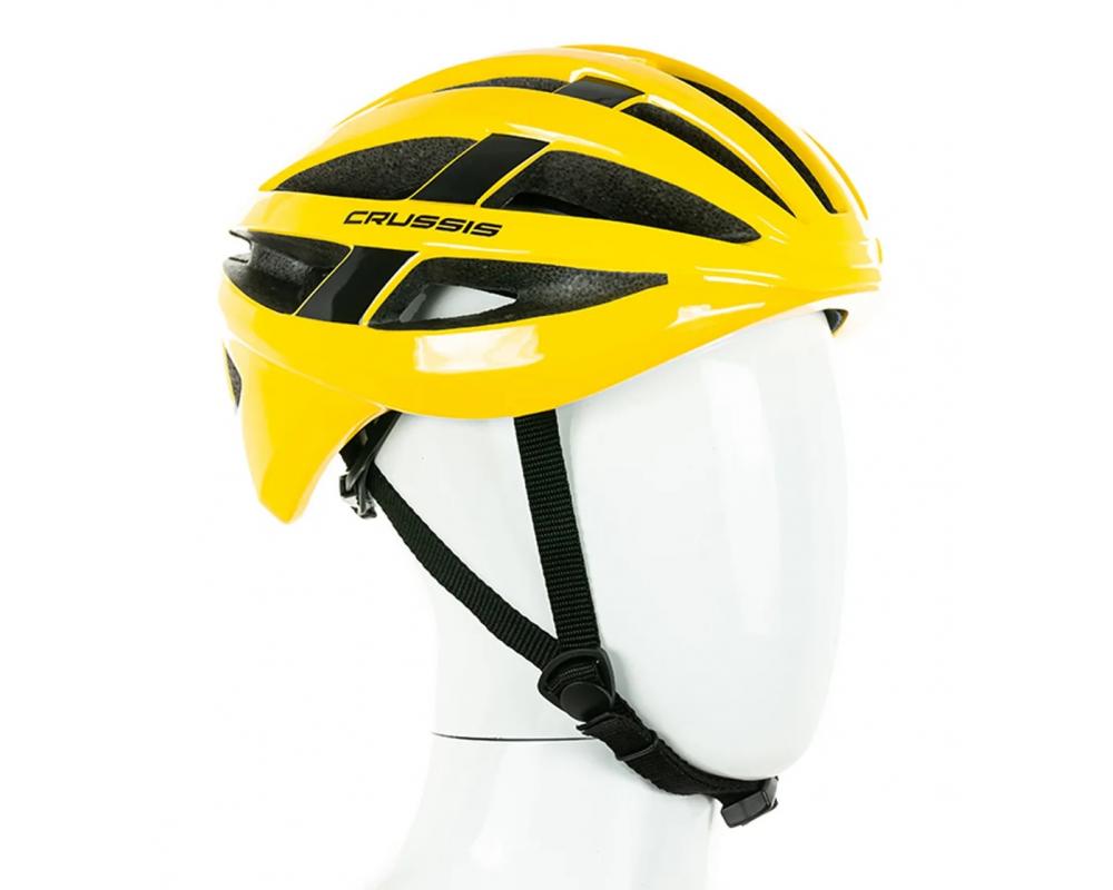 Cyklistická helma CRUSSIS 03011 žlutá