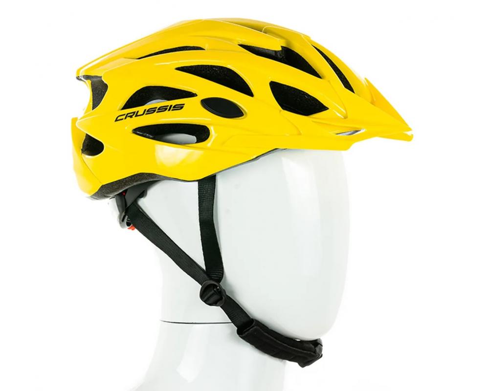 Cyklistická helma CRUSSIS 03013 žlutá