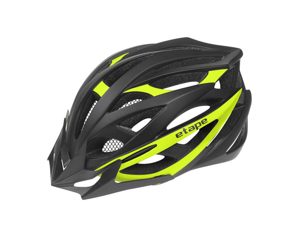 Cyklistická helma Etape Magnum černá-žlutá