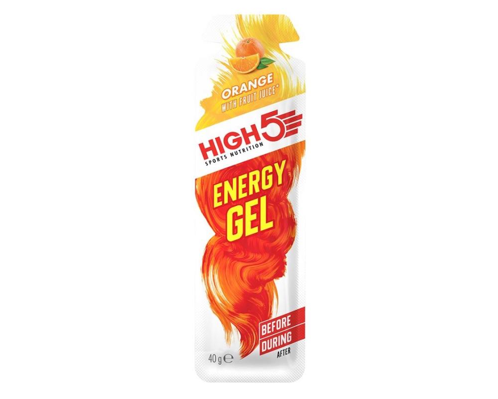 High5 Energy Gel 40g pomeranč