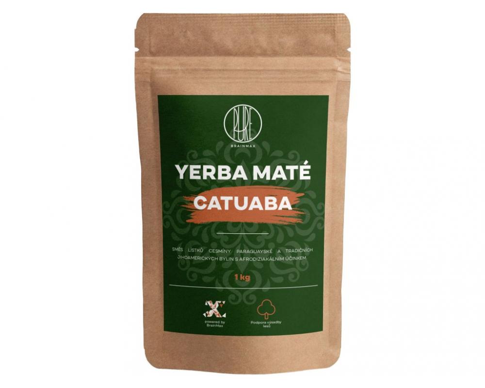 BrainMax Pure Organic Yerba Maté Catuaba 1000 g