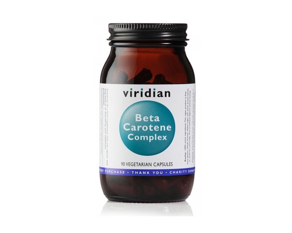 Viridian Beta Carotene 90 kapslí