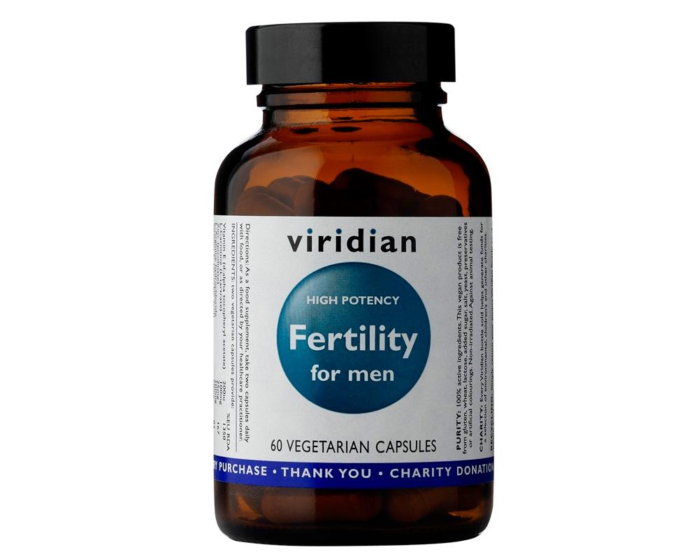 VIRIDIAN Fertility for Men 60 kapslí