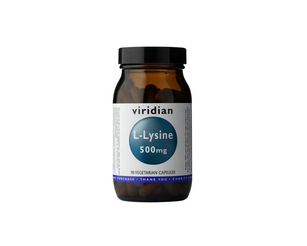 VIRIDIAN L-Lysine 90 kapslí