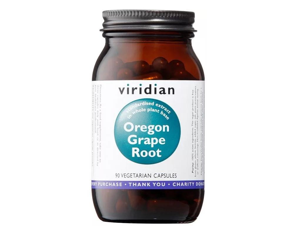 VIRIDIAN Oregon Grape Root 90 kapslí