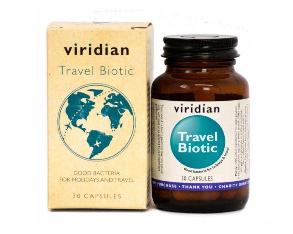 VIRIDIAN Travel Biotic 30 kapslí