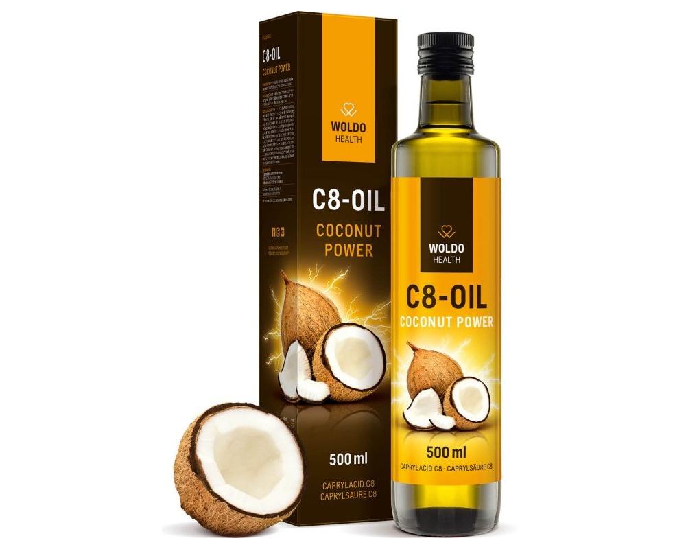 WoldoHealth® Kokosový olej MCT 500ml
