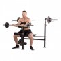 Posilovací lavice bench press TUNTURI WB60 Olympic Width Weight Bench