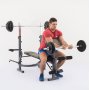 Posilovací lavice bench press TRINFIT Bench FX3 cvik biceps