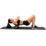 Masážní válec Foam roller 61 cm TUNTURI černo-zelený workout