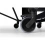 Stůl na stolní tenis SPONETA Design Line - Black Indoor - pogumované kolečko