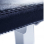 Posilovací lavice FITHAM Posilovací lavice rovná PROFI bílá koženka