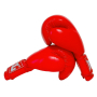 BAIL boxerské rukavice Leopard červené side